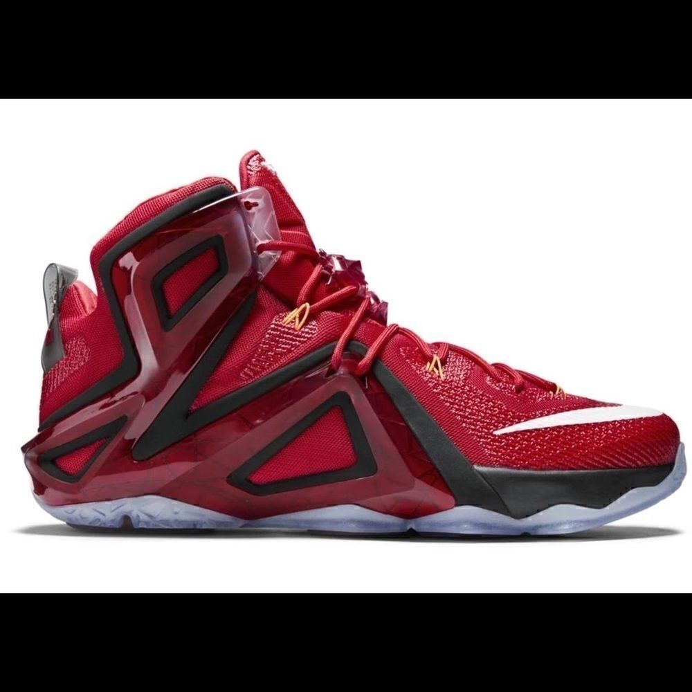 Nike | Nike LeBron xii 12 Elite University Red Team Sneakers | 10 - Picture 2 of 6